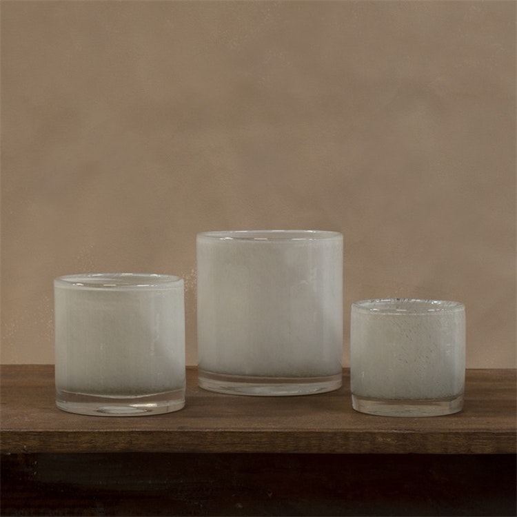 Nilla Ljuslykta gråbeige 10cm