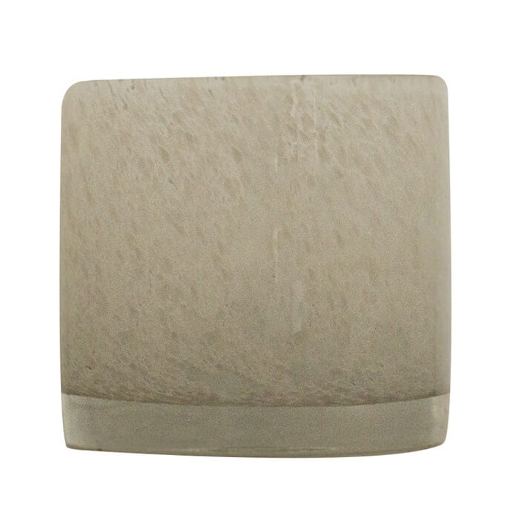 Nilla ljuslykta gråbeige 12cm