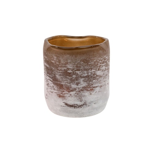 Ljuslykta halde brun 8cm