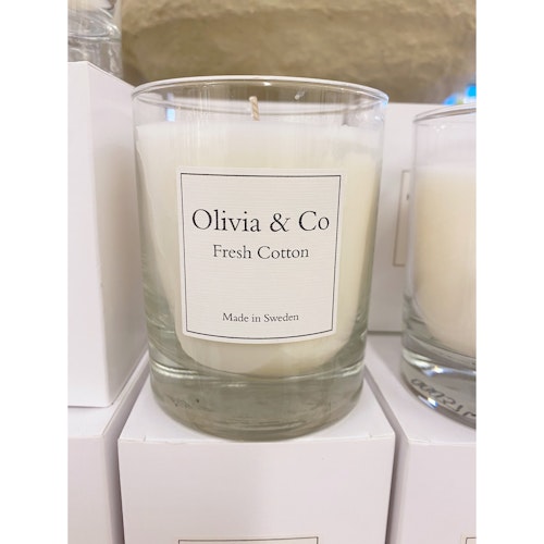 Doftljus Olivia & Co - Fresh Cotton
