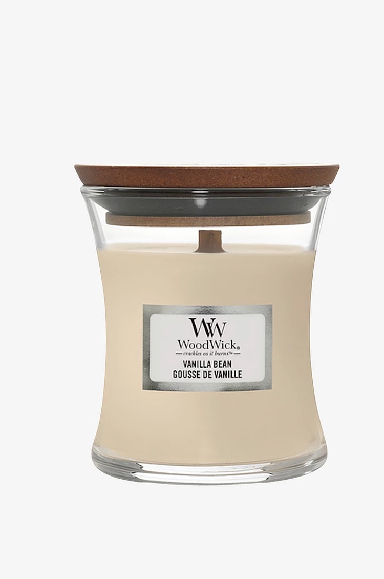 Doftljus WoodWick - Vanilla Bean Mini