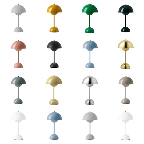 Flowerpot portable bordslampa VP9 - Välj Färg