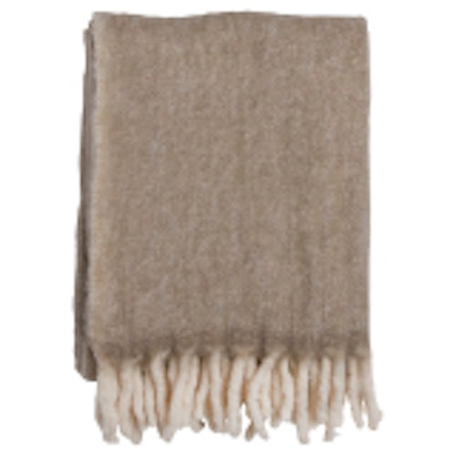 Pläd Ull - Mogi Home Beige