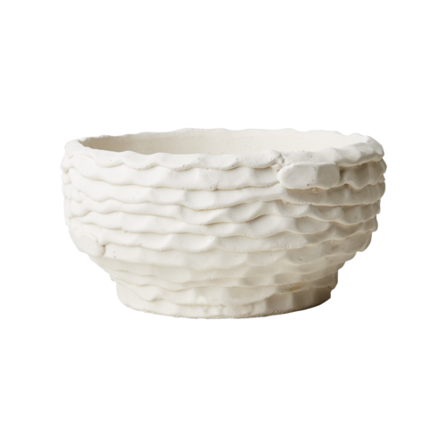 Kruka/Skål Cream Lera