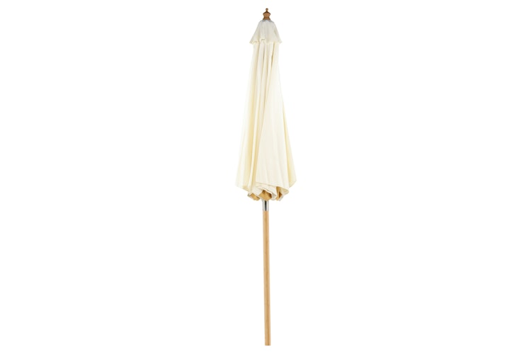 Parasoll 270 cm Vit