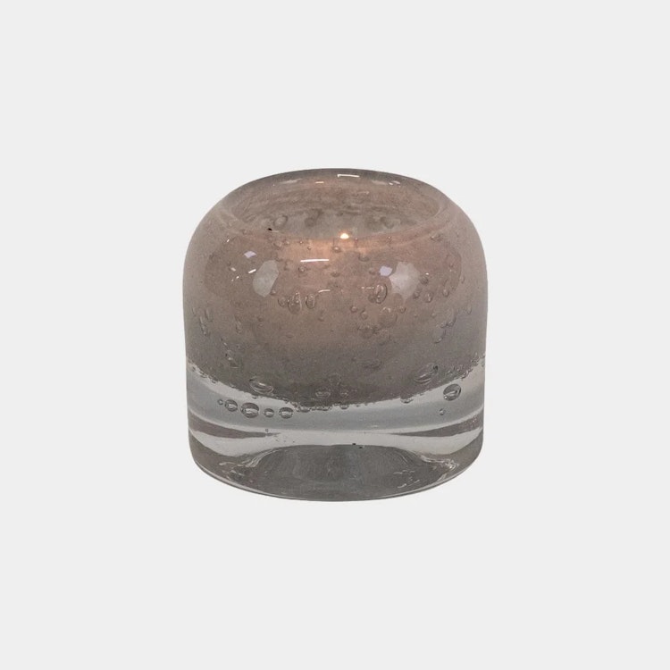 Ljuslykta Leah Ljusgrå 7,5 cm