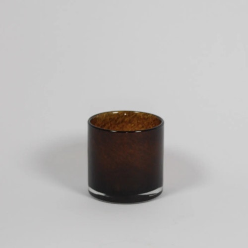 Nilla ljuslykta - Kaffebrun 10cm