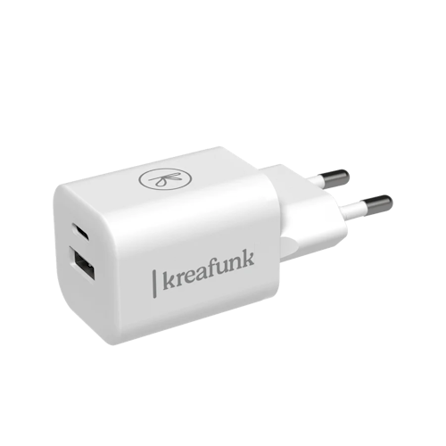 Kreafunk Adapter 100% Recycled plastic Usb c/Usb a