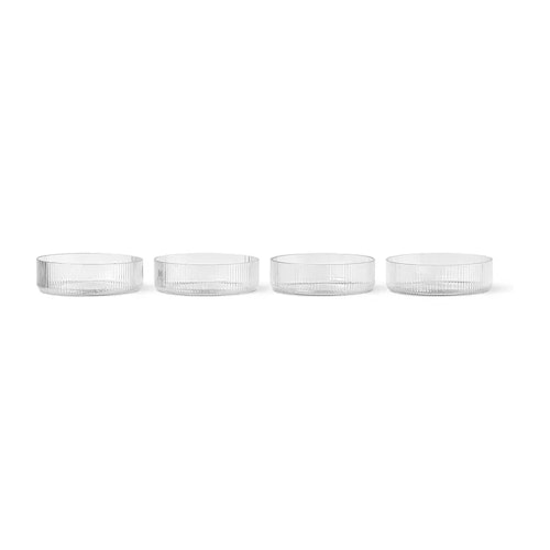 Ripple frukost/tapas skål 4-pack