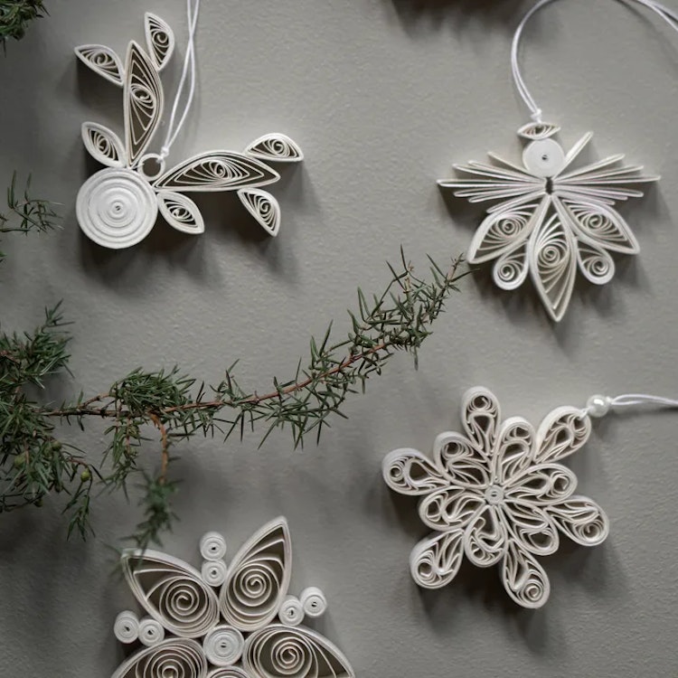 Julhänge Dbkd - Flake snöflinga 8cm