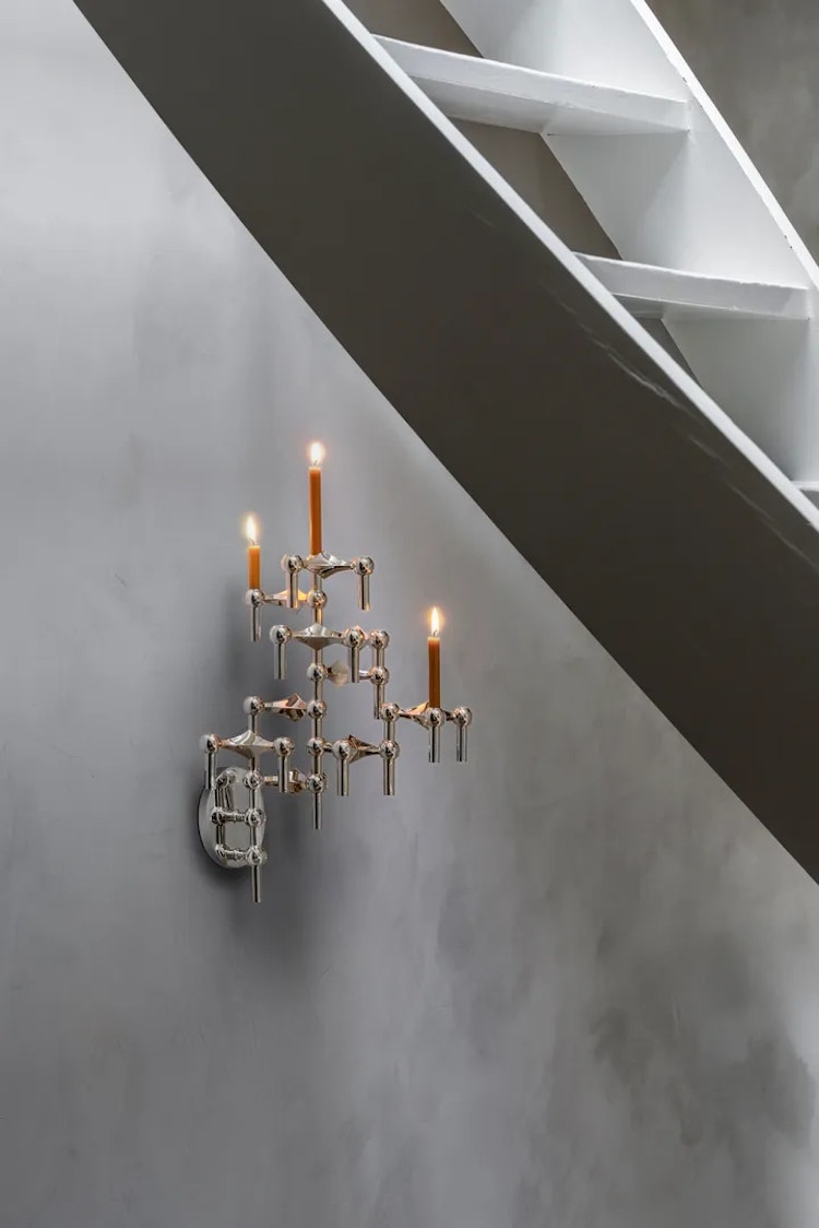 STOFF nagel ljusstake vägg