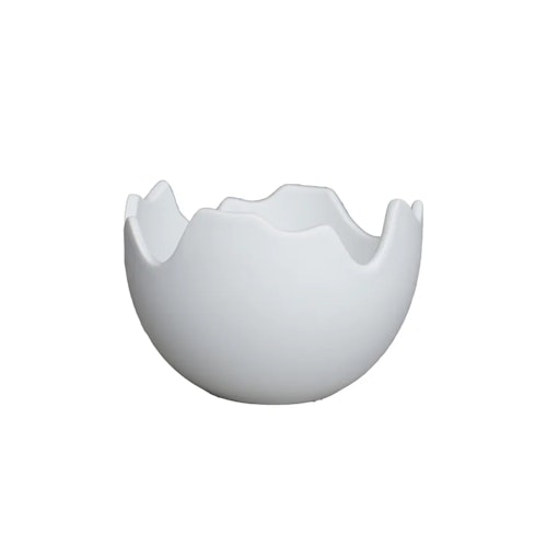 Happy Easter Skål - Small Vit