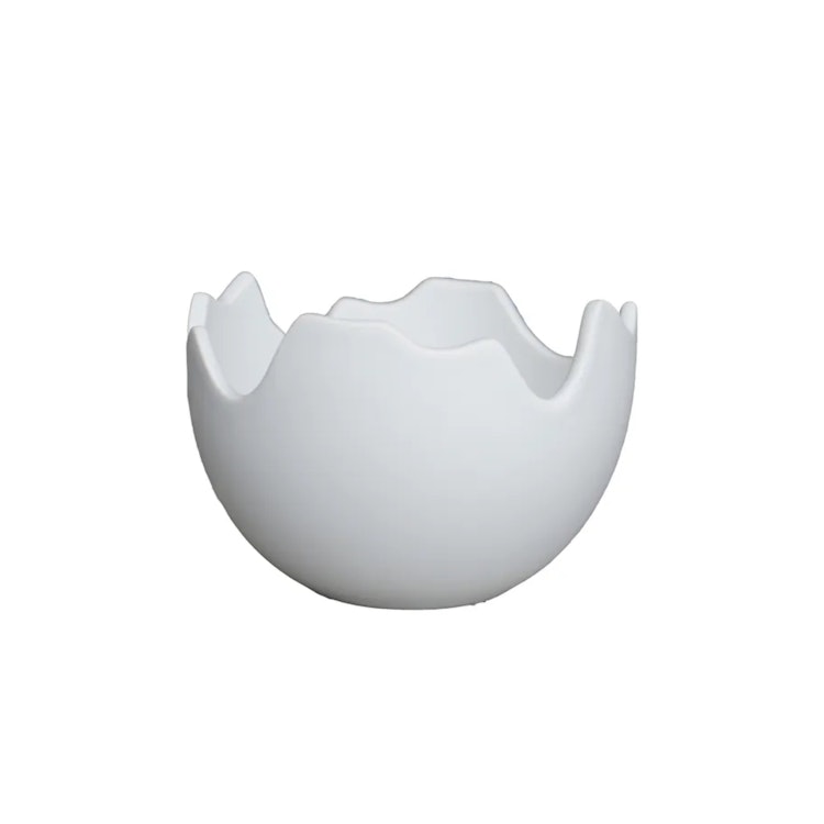 Happy Easter Skål - Small Vit