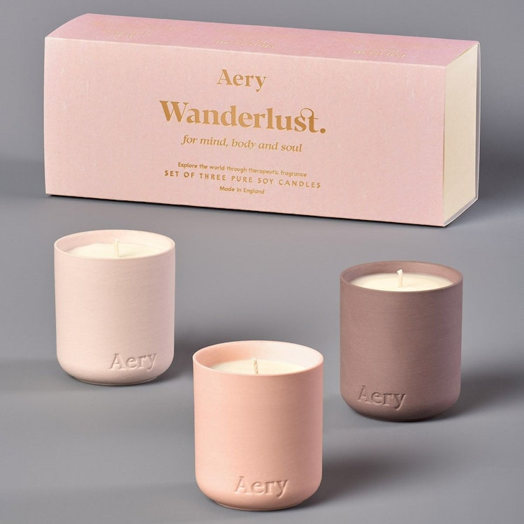 Doftljus - 3-pack - Aery (vegan)