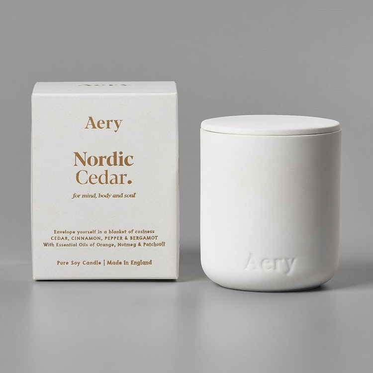 Doftljus - Nordic Cedar - Aery (vegan)