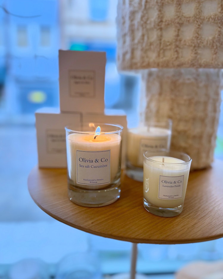 Doftljus - Olivia & Co - Lavenderfields (vegansk)