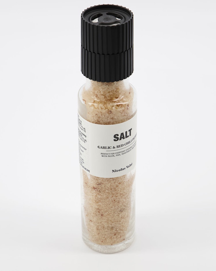 Salt - Garlic & Red Chilli Peppar - Nicolas Vahé