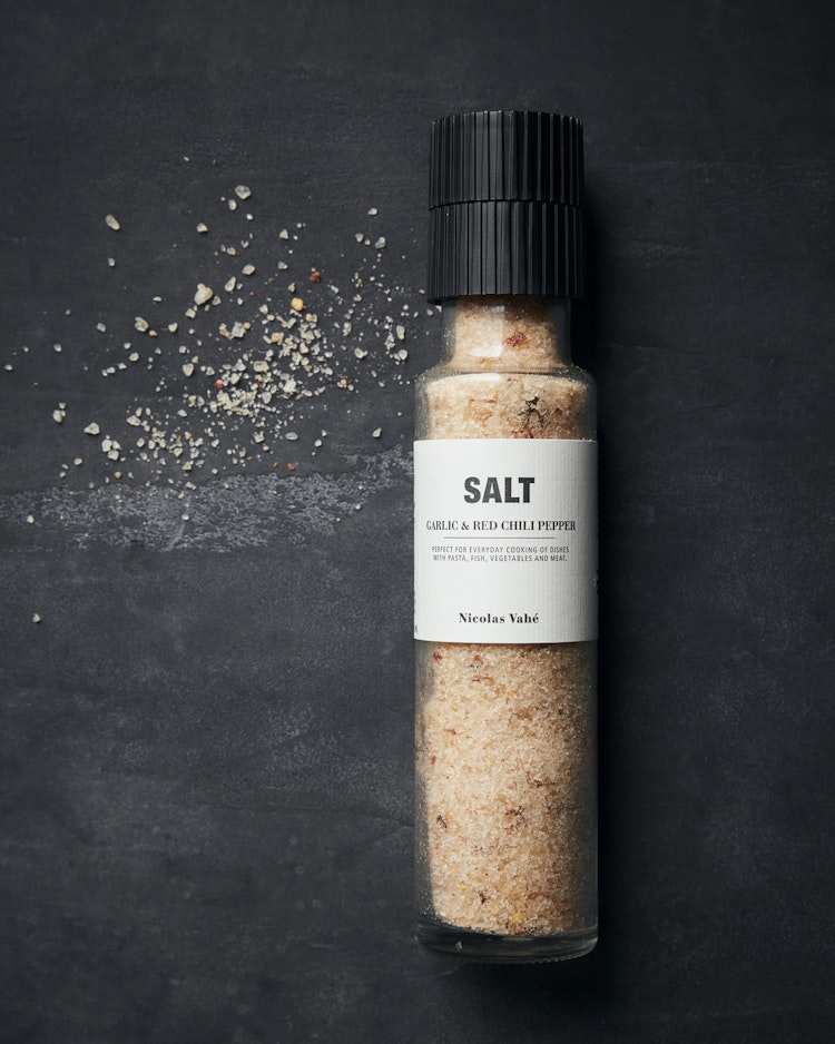 Salt - Garlic & Red Chilli Peppar - Nicolas Vahé