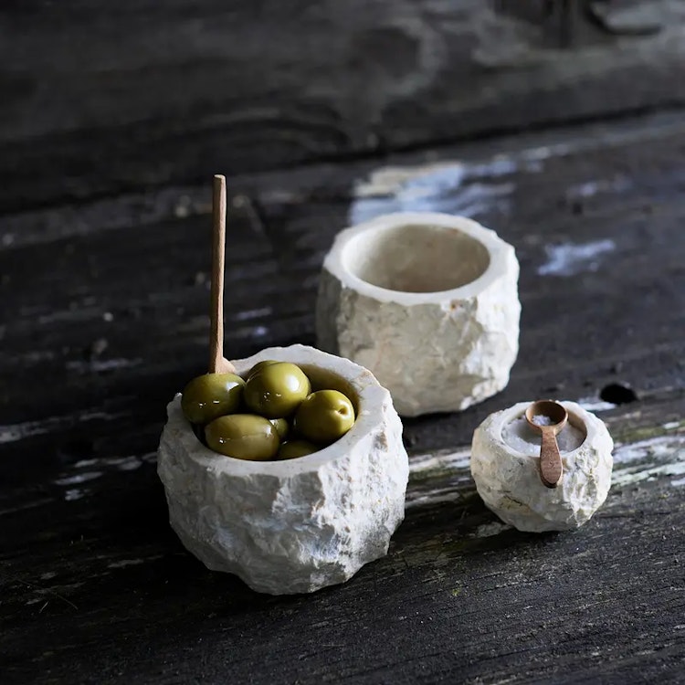 Ljuslykta marmor - Muubs