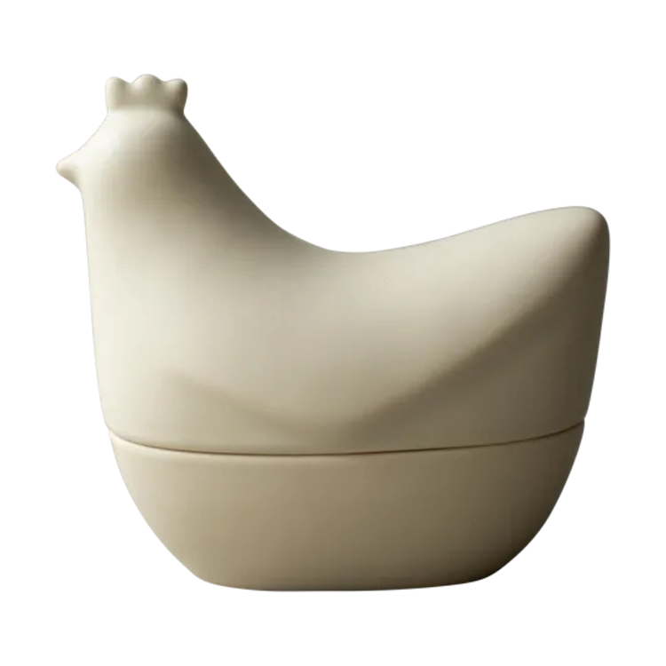 Happy Hen skål - Creme