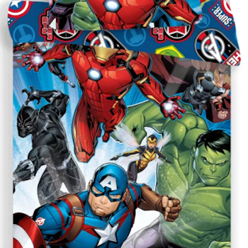 Avengers bäddset vuxensäng - 3 varianter - BESTÄLLNINGSVARA