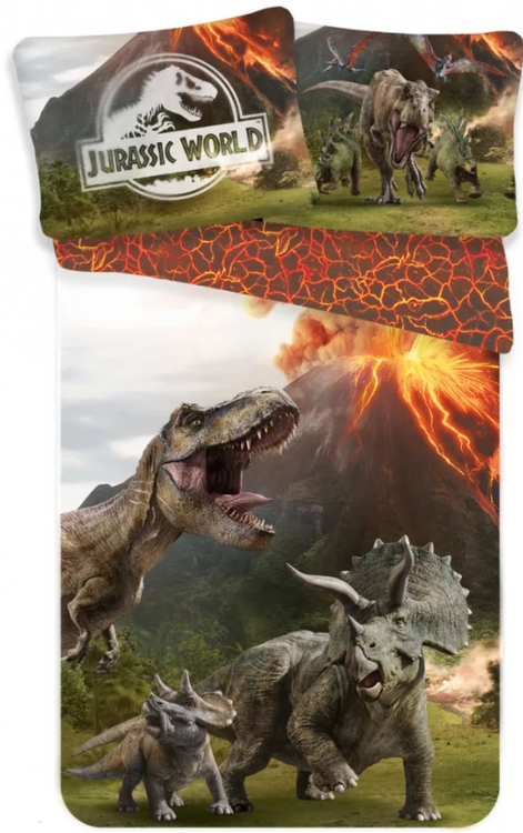 Jurassic Park bäddset för vuxensäng - BESTÄLLNINGSVARA