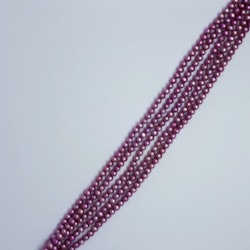 Röda, hallonröda pärlor 4,5-5 mm