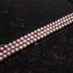 Rosa violetta pärlor 9-9,5 mm