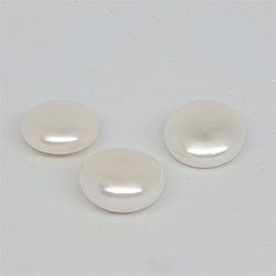Stora vita pärlor halvborrade 13-14 mm pris/st