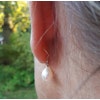 Örhängen öronklättrare med pärla