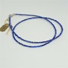 Halsband med 3 mm lapis lazuli