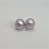 Rosa ovala pärlor 9-9,5 mm