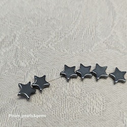 Hematit stjärnor 6 mm