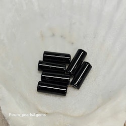 Onyx svart blank stav 6x16 mm