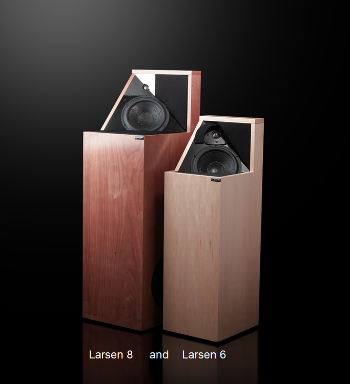 Larsen 6.2 golvhögtalare högtalare med ett fantastiskt ljud Bi-wire