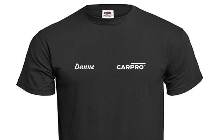 CarPro T-shirt (tryck på bröst och rygg)