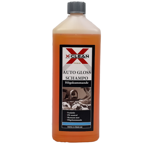  X-Clean Auto Gloss Shampoo - Slå vaxet!