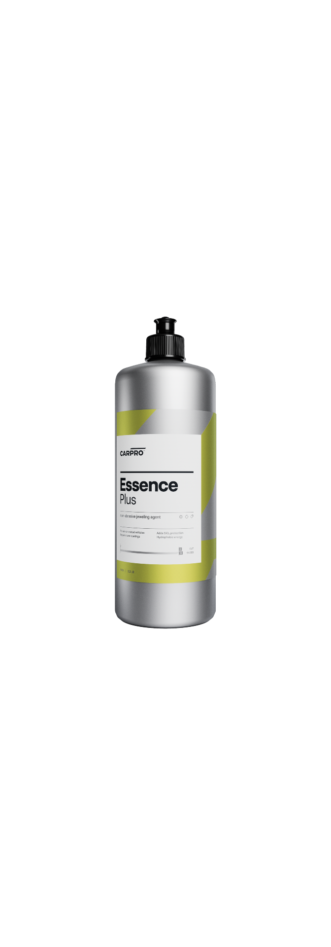 Essence+ – Nanoteknologisk försegling med hydrofobiska egenskaper.