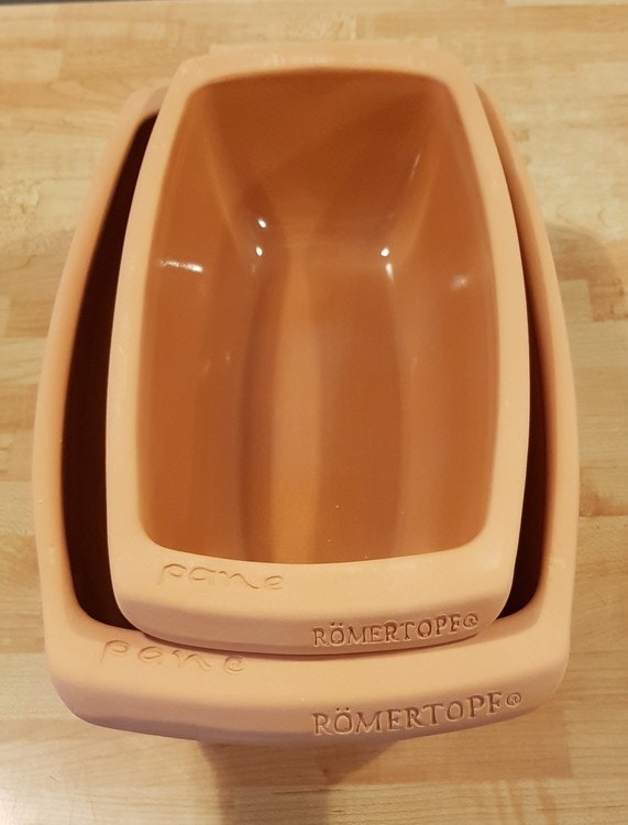 Römertopf Bröd och Bakform Avlång 35 cm 2,6 liter Glaserad