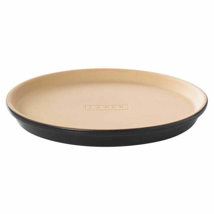 Römertopf Lafer BBQ Baksten / Pizzasten  31,5 cm. Eldfast Oglaserad