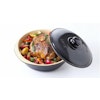 Römertopf Lafer BBQ Dutch Oven / Gryta med lock. Rund  35 cm.  Eldfast Glaserad