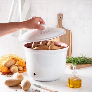 Römertopf Potatisgömma Potatiskruka Maxi Plus 3 kg Vit