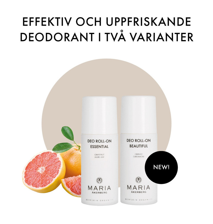 Deo Roll-On - Giftfri deodorant i 2 dofter - Maria Åkerberg 60 ml