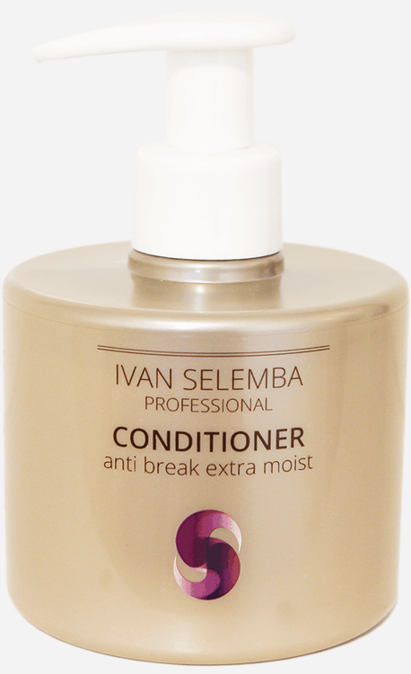 Anti Break Extra Moist Conditioner - Uppbyggande & Återfuktande Balsam för skadat hår - Ivan Selemba 300 ml