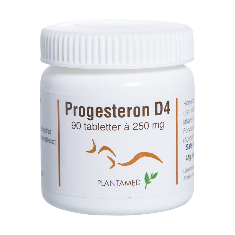 Progesteron D4 - Homeopatiskt läkemedel