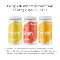 Vitaminboost - Immunstärkande trio - Plantamed