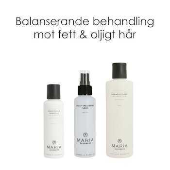 Balanserande trio mot fett hår - Maria Åkerberg