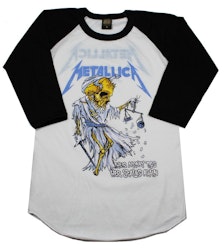 Metallica The money tips her scales again baseballshirt