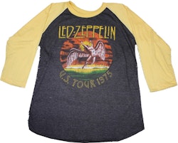 Led zeppelin 1975 baseballshirt