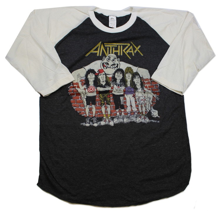 Anthrax baseballshirt